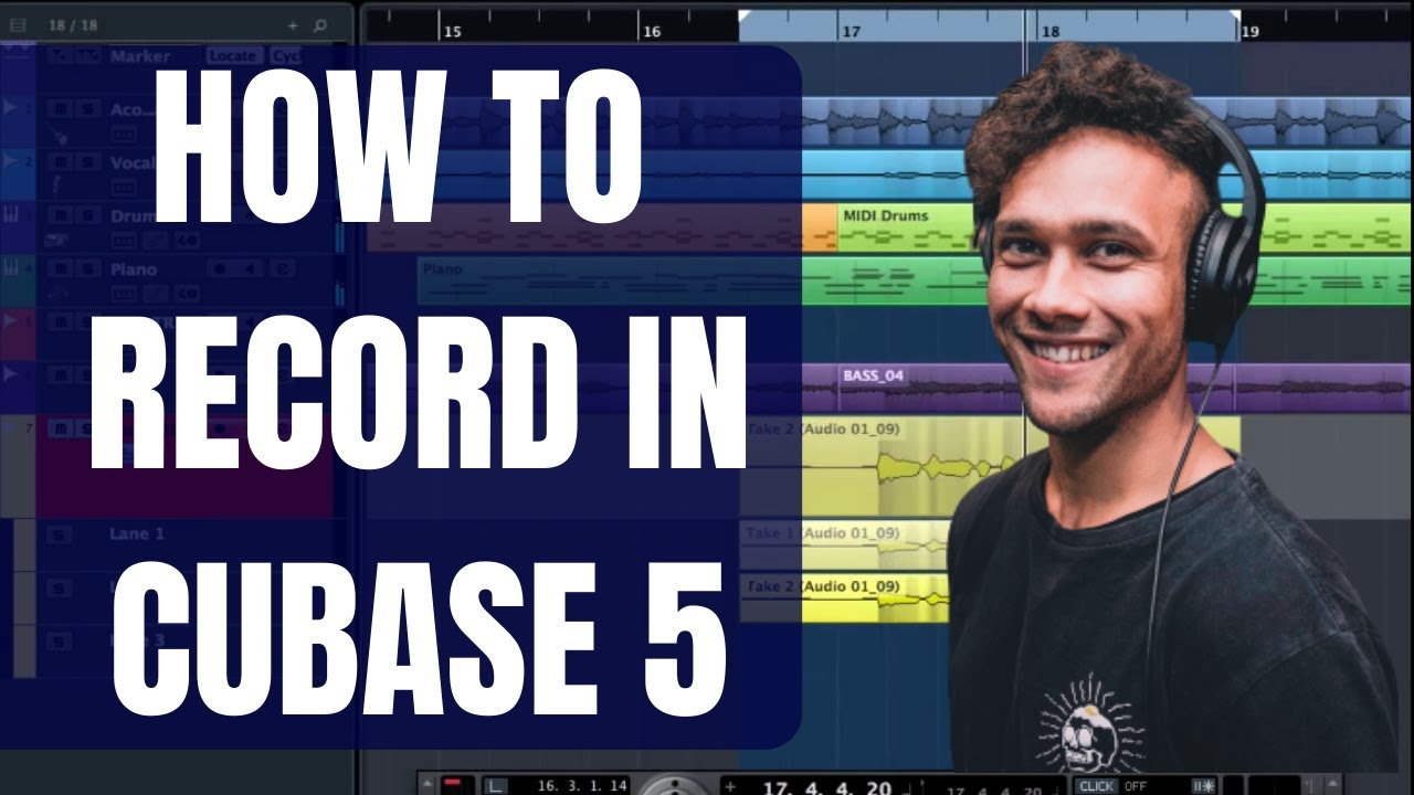 Как записывать в Cubase 5
