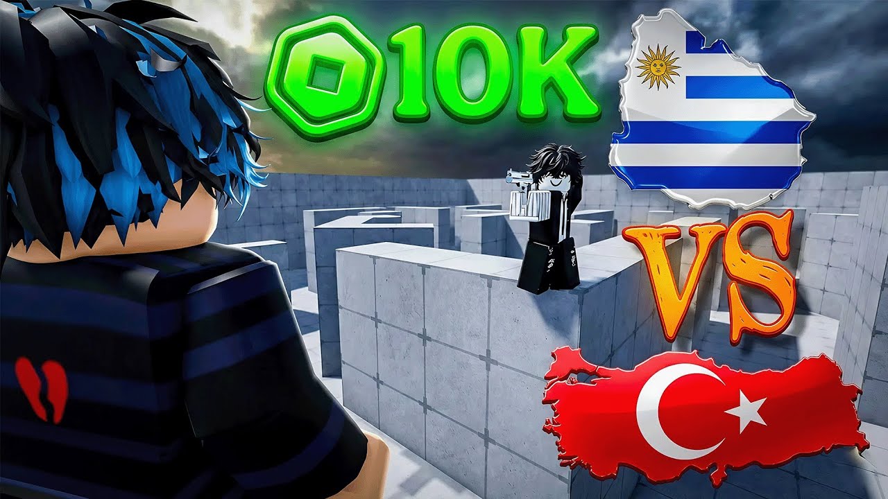Ülkeler arası Rivals turnuvası || Kazanana 10.000 Robux 🤑 🇺🇾🇹🇷