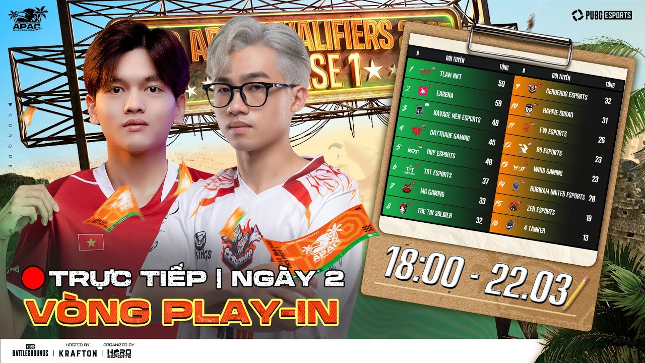 🏆[VL PGS 2025 #1 APAC] PLAY-IN - NGÀY 2: CES, TDT, WDG, TTS, MGG, 4TK, EA, BRU, XMEN, ROY, ZEN...
