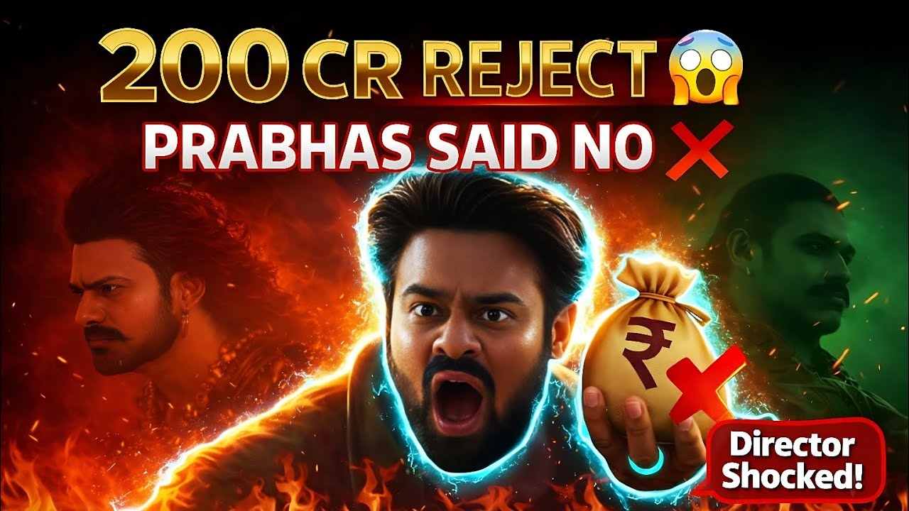 “200 Crore Wale Director Ko Prabhas Ne Kaha NO! End Moment Par Kya Ho Gaya?” 😳💥 #prabhas #spirit 