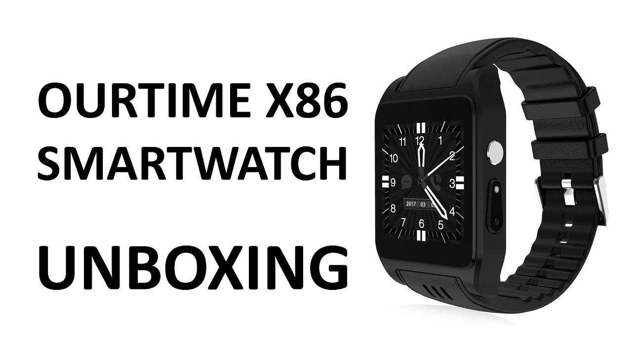 Ourtime X86 - Smartwatch Android 4.4 com Wi-Fi e 3G - Unboxing e Apresenta&ccedil;&atilde;o