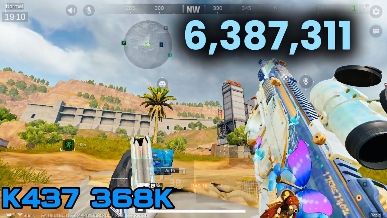 K437 and Luna solo Zero dam game play | Delta force Mobile 