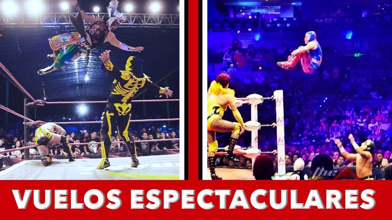 VUELOS LANCES ACROBACIAS SALTOS LUCHA LIBRE