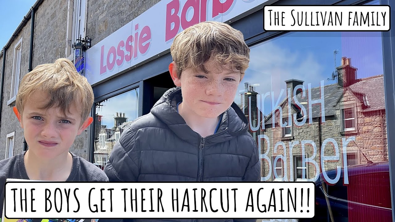 THE BOYS GET THEIR HAIRCUT AGAIN!! | PLATINUM JUBILEE WEEKEND | The Sullivan Family