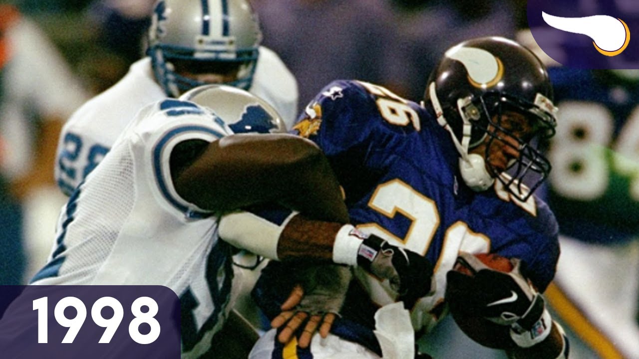 Cunningham Takes the Reins - Lions vs. Vikings (Week 3, 1998) Classic Highlights