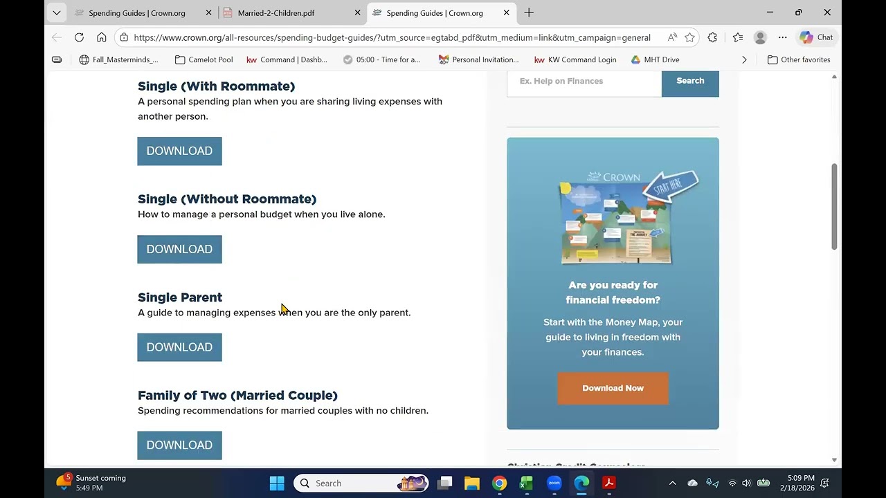 How to Use the Crown Financial Ministries Income and Spending Plan (Step by Step)