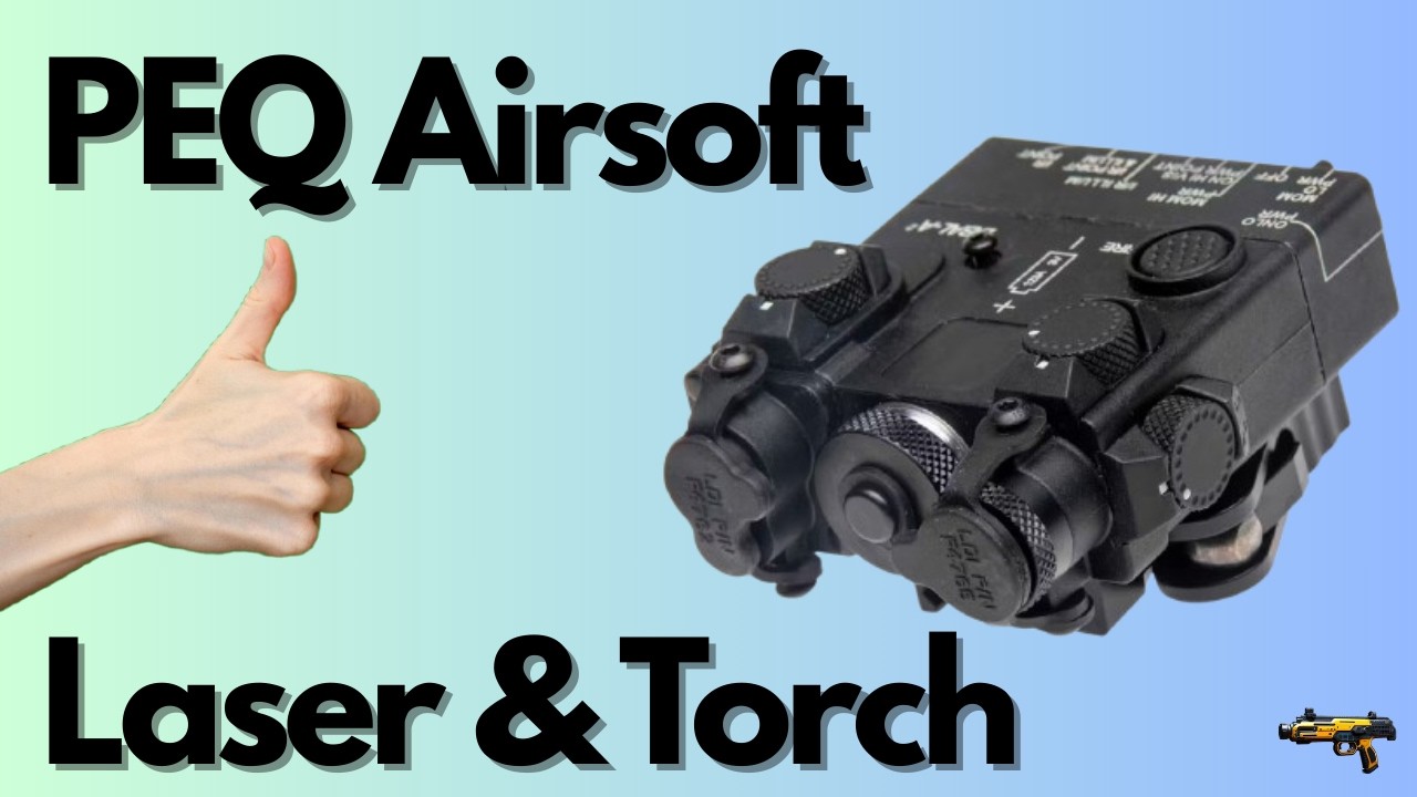 PEQ Airsoft Laser & Torch Unboxing & Test #airsoft