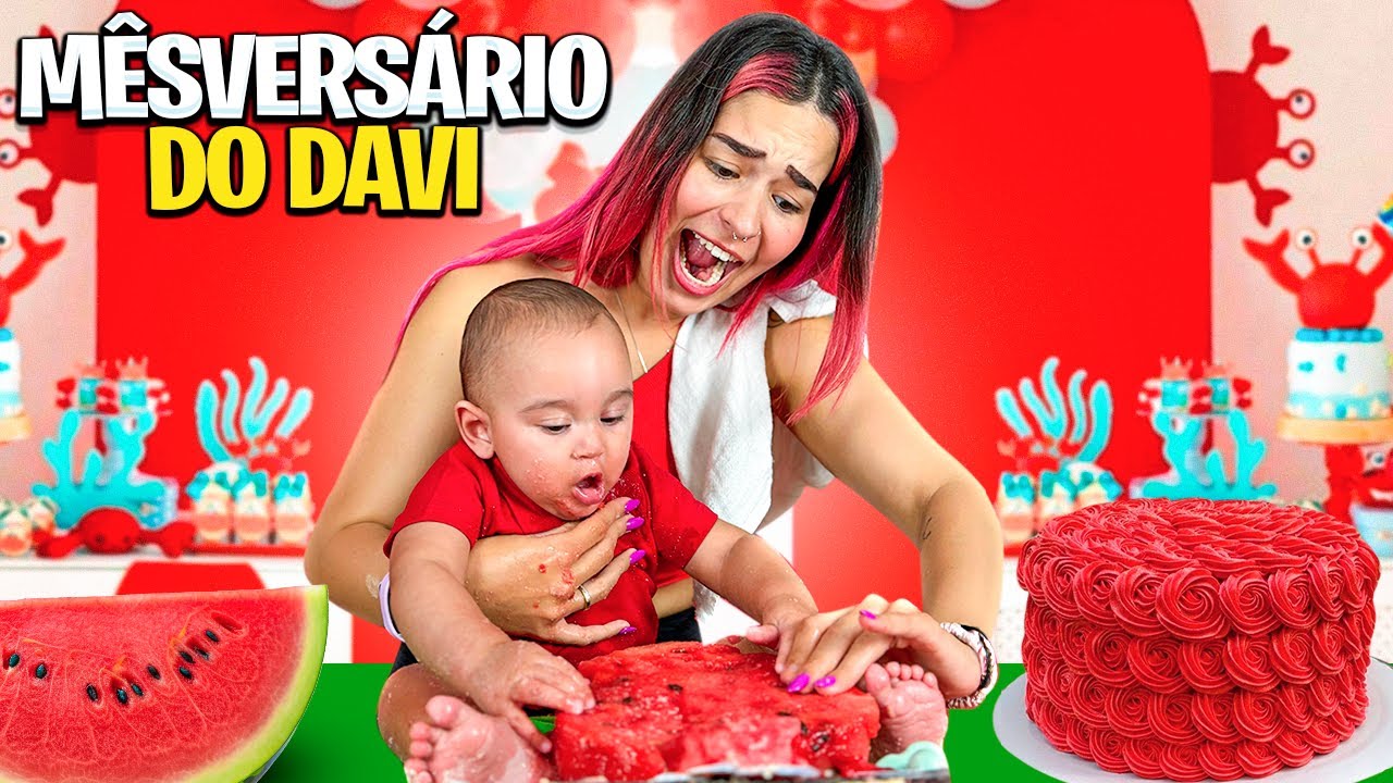 ANIVERSARIO DE 06 MESES DO DAVI *deu ruim