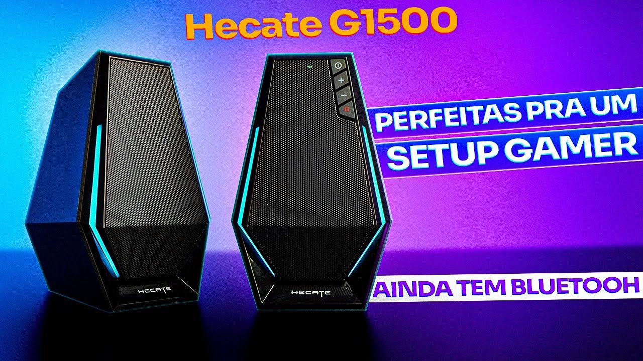 VALE A PENA colocar CAIXA DE SOM GAMER no SETUP?! Conheça a Edifier Hecate G1500!