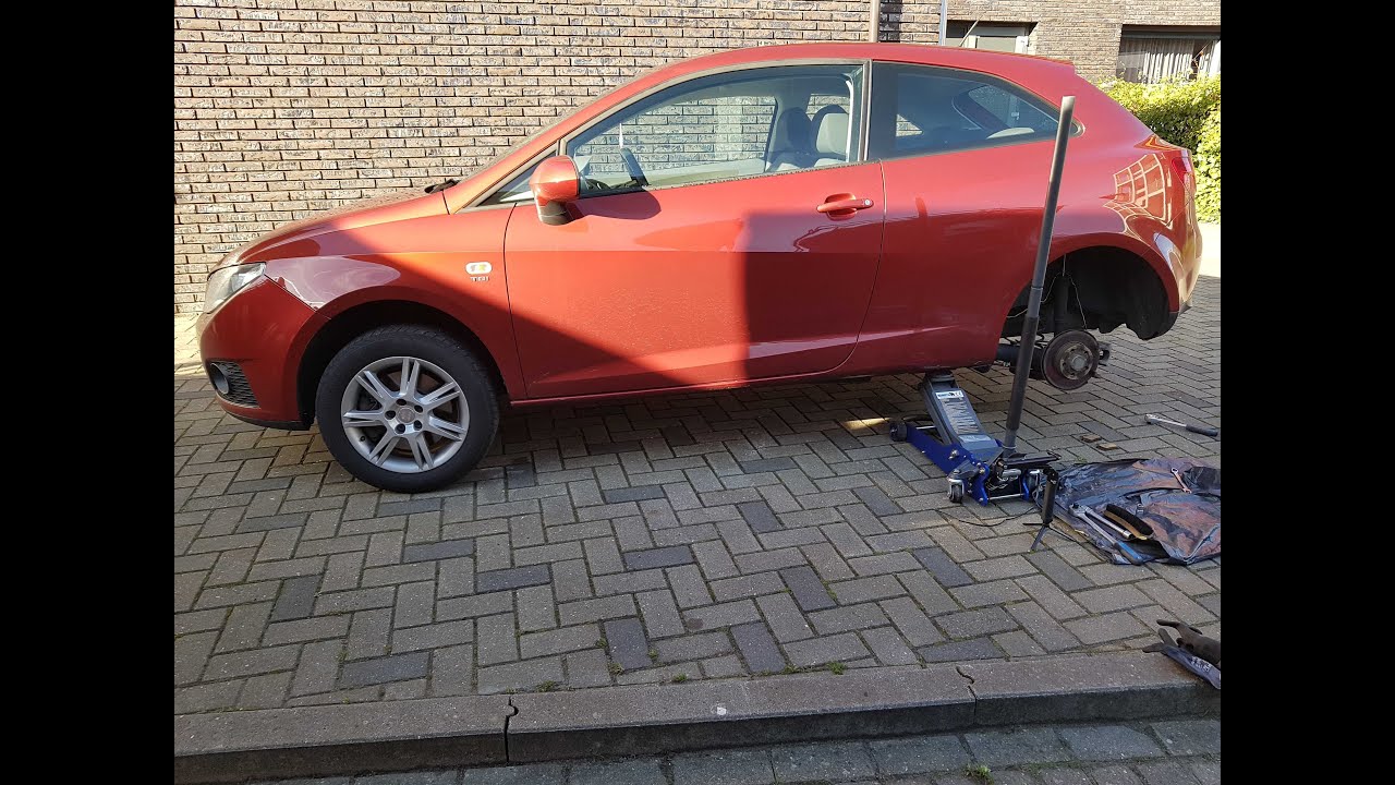 seat ibiza rear disc replacement (model 6j year 2008 - 2012 )