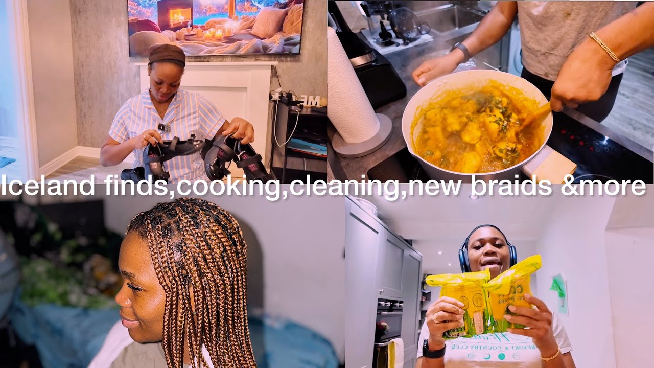 Daily life of a millennial wife living in England🇬🇧£15 iceland haul,cleaning,cooking,Home Maker 