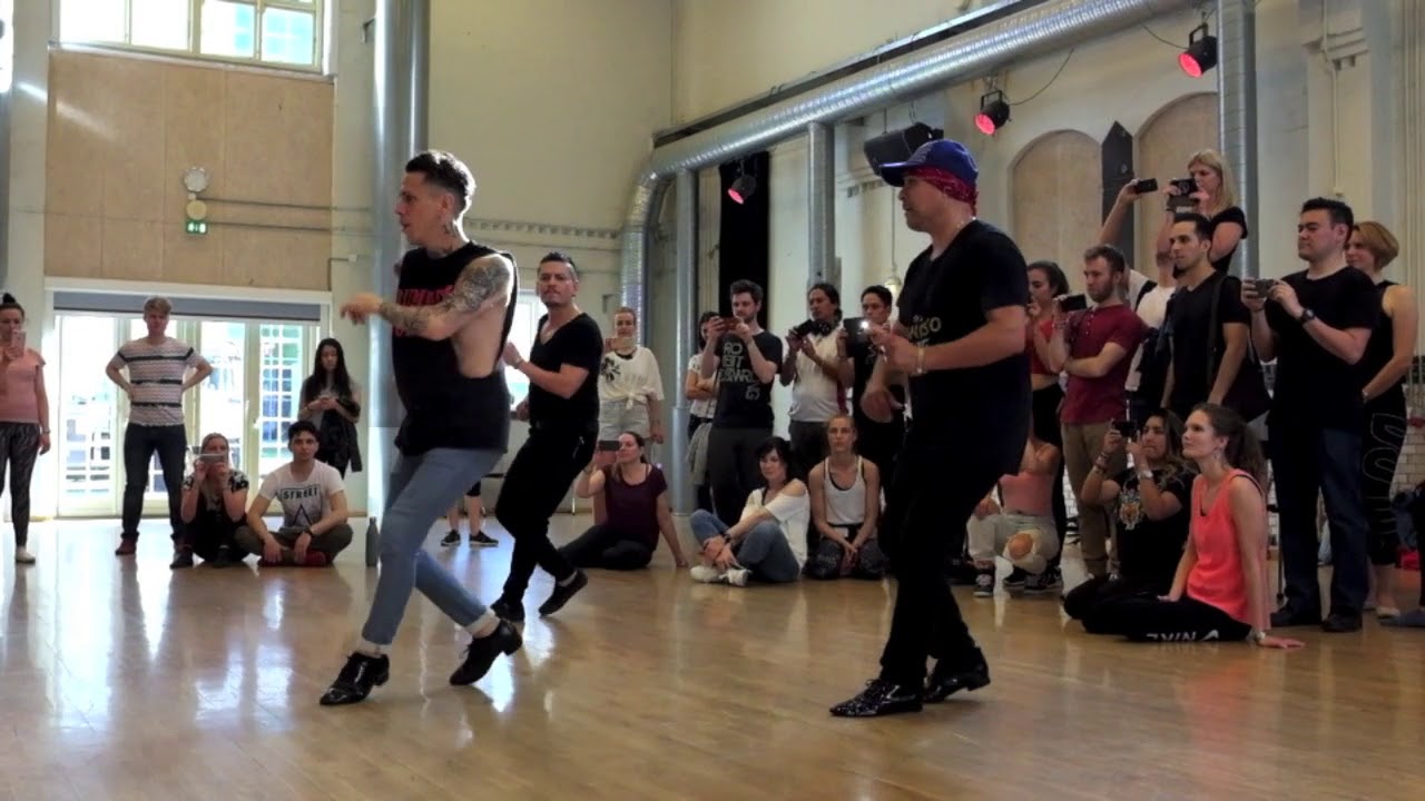 Vazquez Brothers Footwork (Francisco, Luis, Johnny) @ Copenhagen Salsa Festival 2018 [Aguzate]