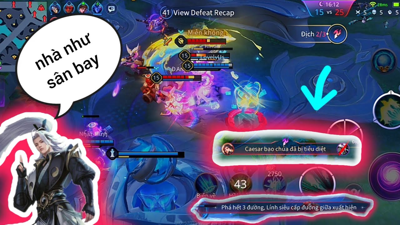 Liên Quân|trận đấu lật kèo mãn nhãn khi mất hết lợi thế khi cầm tulen đi rừng 