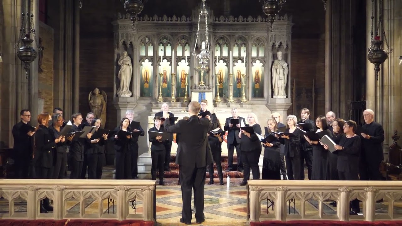 Josquin des Prez, Nymphes des bois (La Déploration de Johannes Ockeghem) - Cerddorion Vocal Ensemble