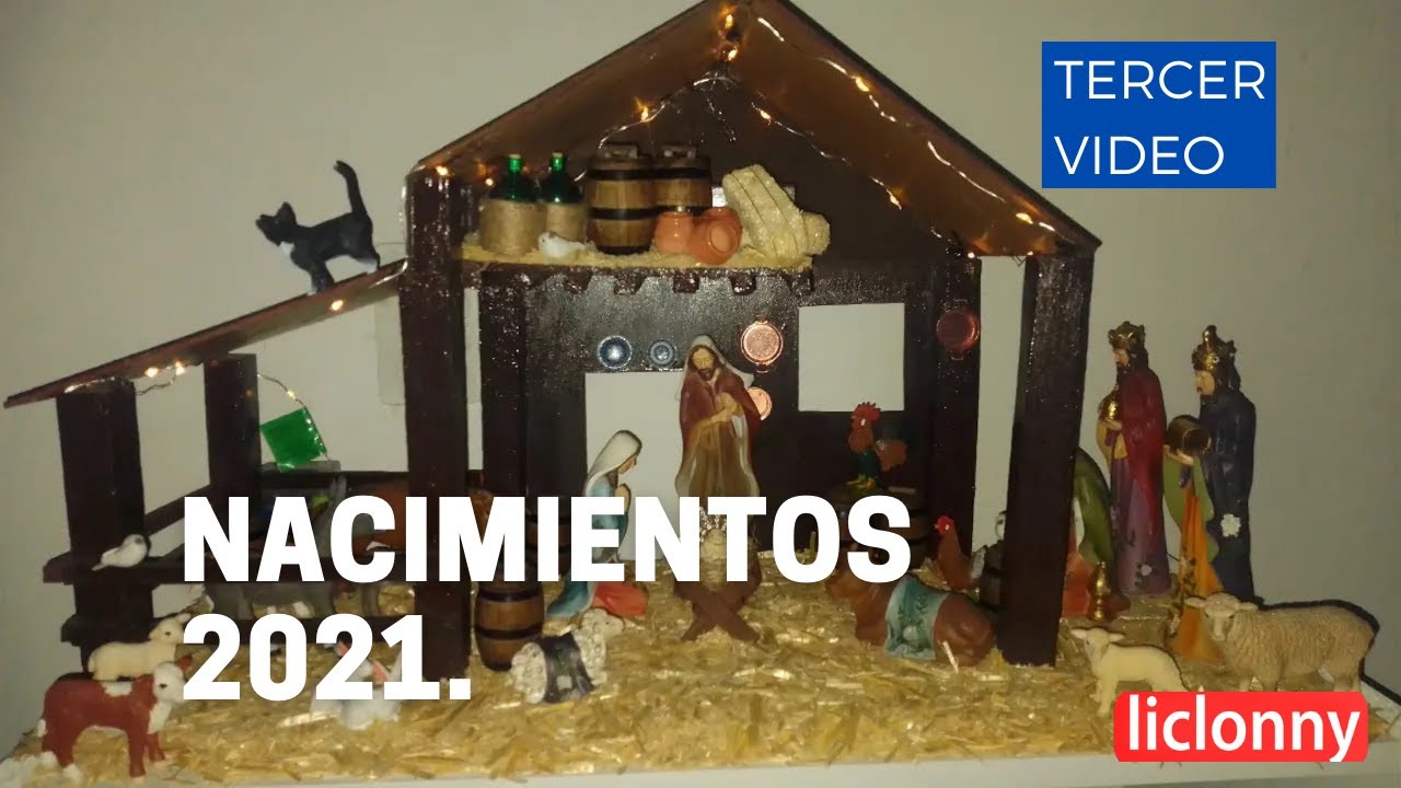 Montaje de NACIMIENTOS 2021 de los seguidores de diferentes países del canal. TERCER VIDEO. liclonny