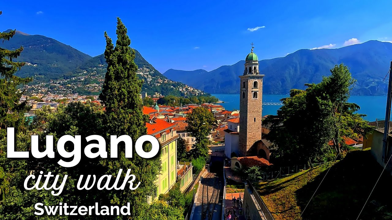 Step into the Magic of LUGANO's City Walk: A Swiss Paradise