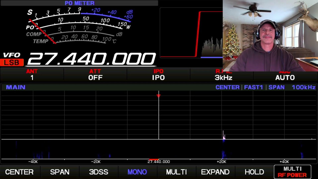 NX8T-JIM  --  ARRL 10 METER CONTEST  LIVESTREAM ...DEC  13,  2025