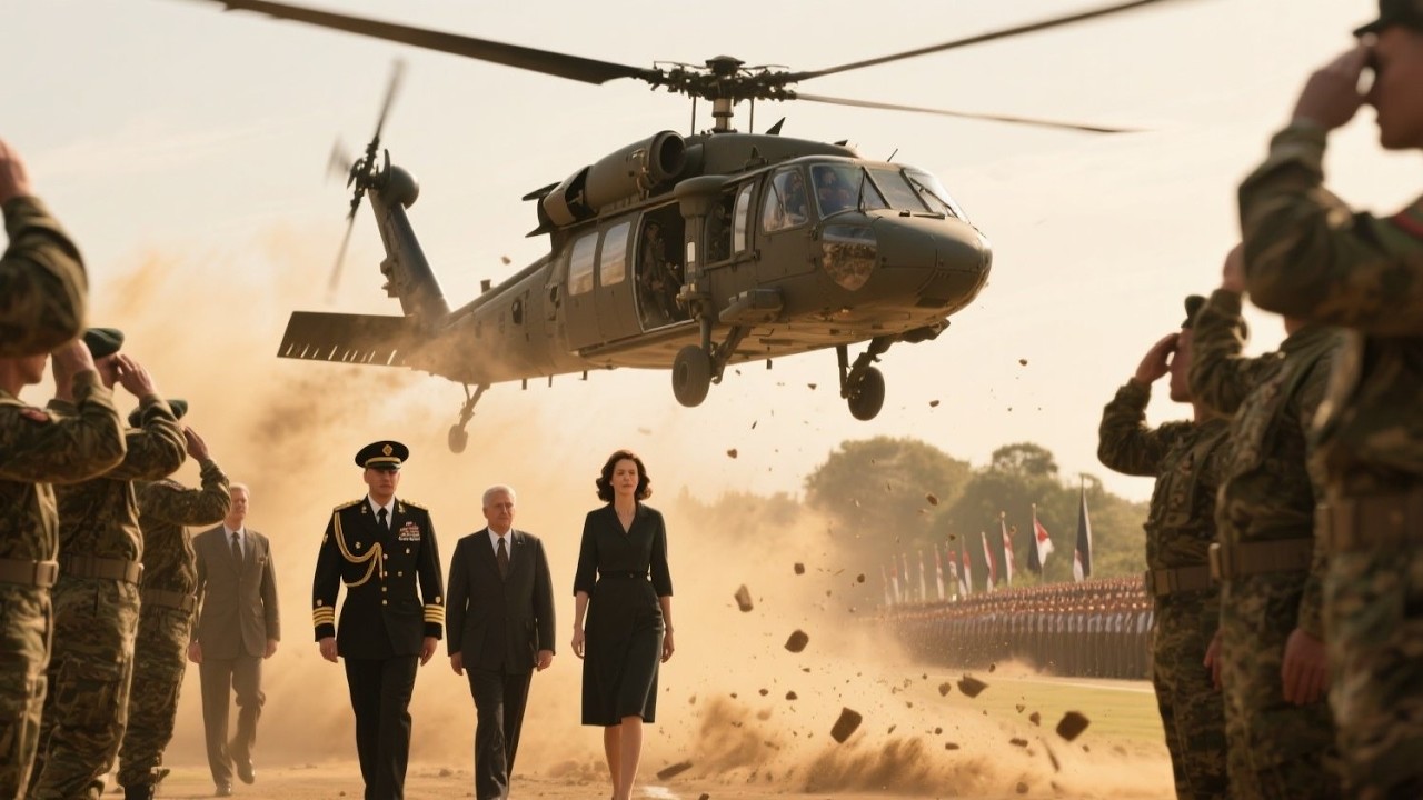 She Was Escorted Out in Disgrace — Then the Rotor Blades Shook the Ground | HFY