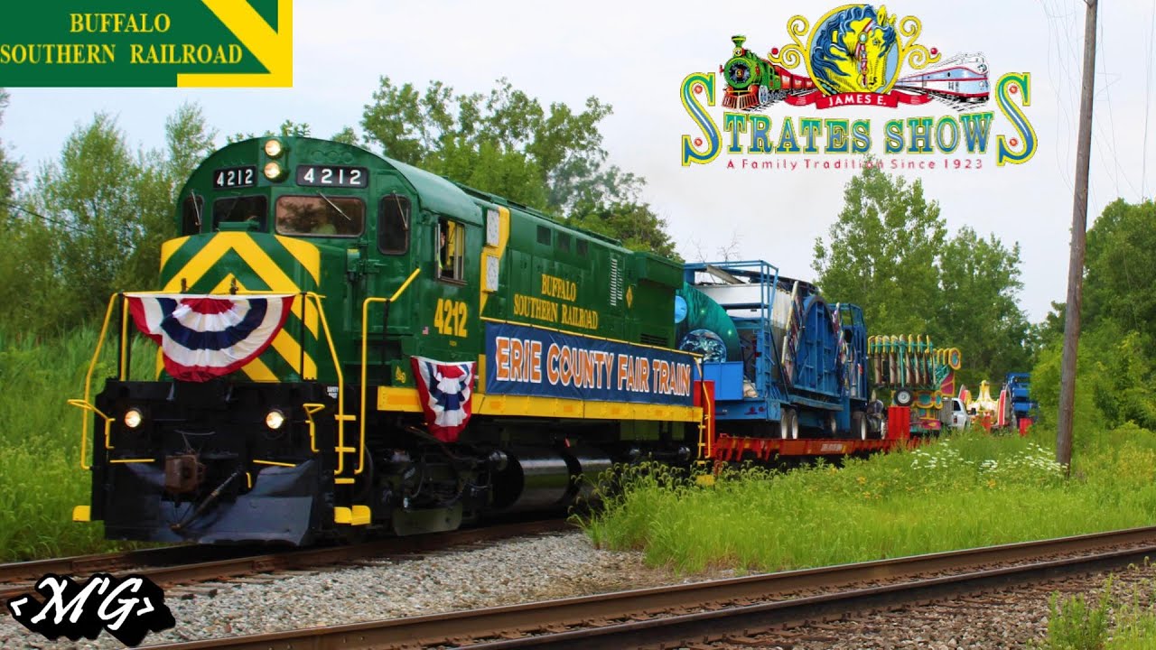 Repainted MLW Leads the Last James E. Strates Fair Train