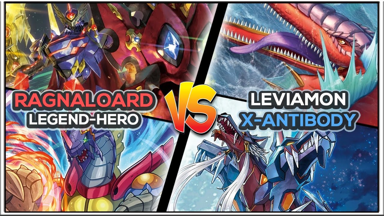Ragnaloardmon Legend-Hero vs Leviamon • BT21 Gameplay | DCGO | Digimon TCG