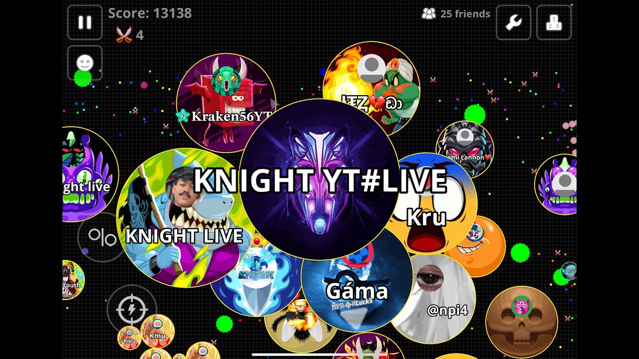 AGAR.IO MOBILE LIVE STREAM || WE BACK AGAIN 😫