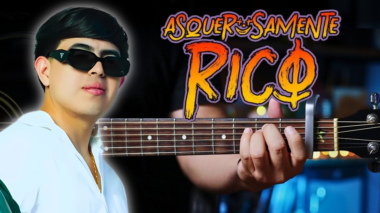 Asquerosamente Rico - Oscar Maydon x Peso Pluma | Tutorial GUITARRA Acústica | GuitarEP