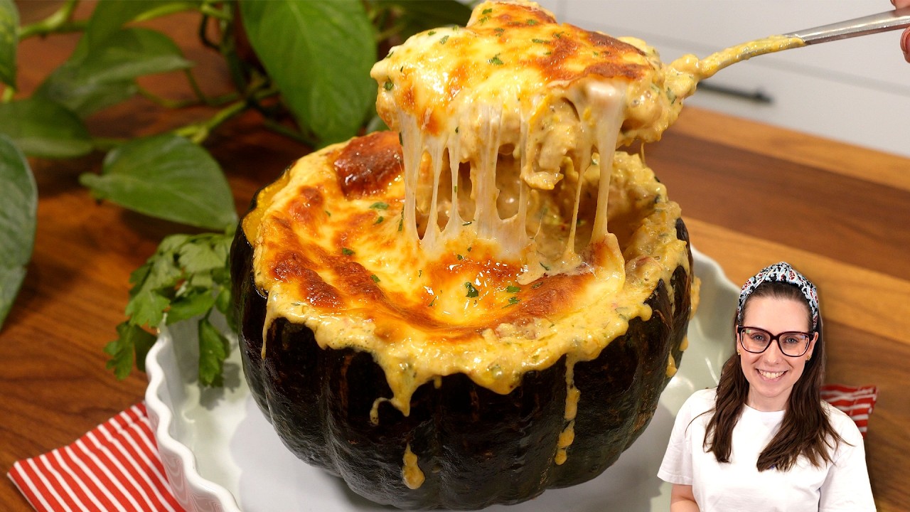 CAMARÃO NA ABOBORA, RECEITA PERFEITA! SIMPLES, FÁCIL E DELICIOSA!