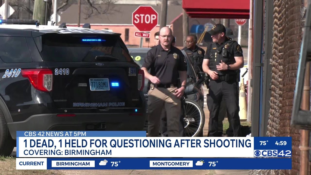 1 killed in Birmingham shooting on Christmas Eve