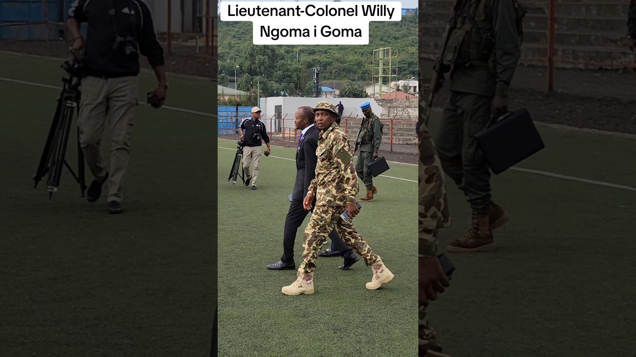 Lt col Willy Ngoma ubwo aheruka i goma ❤️🇷🇼 #rwandaupdates #shorts #fyp #willyngoma #soldier #love