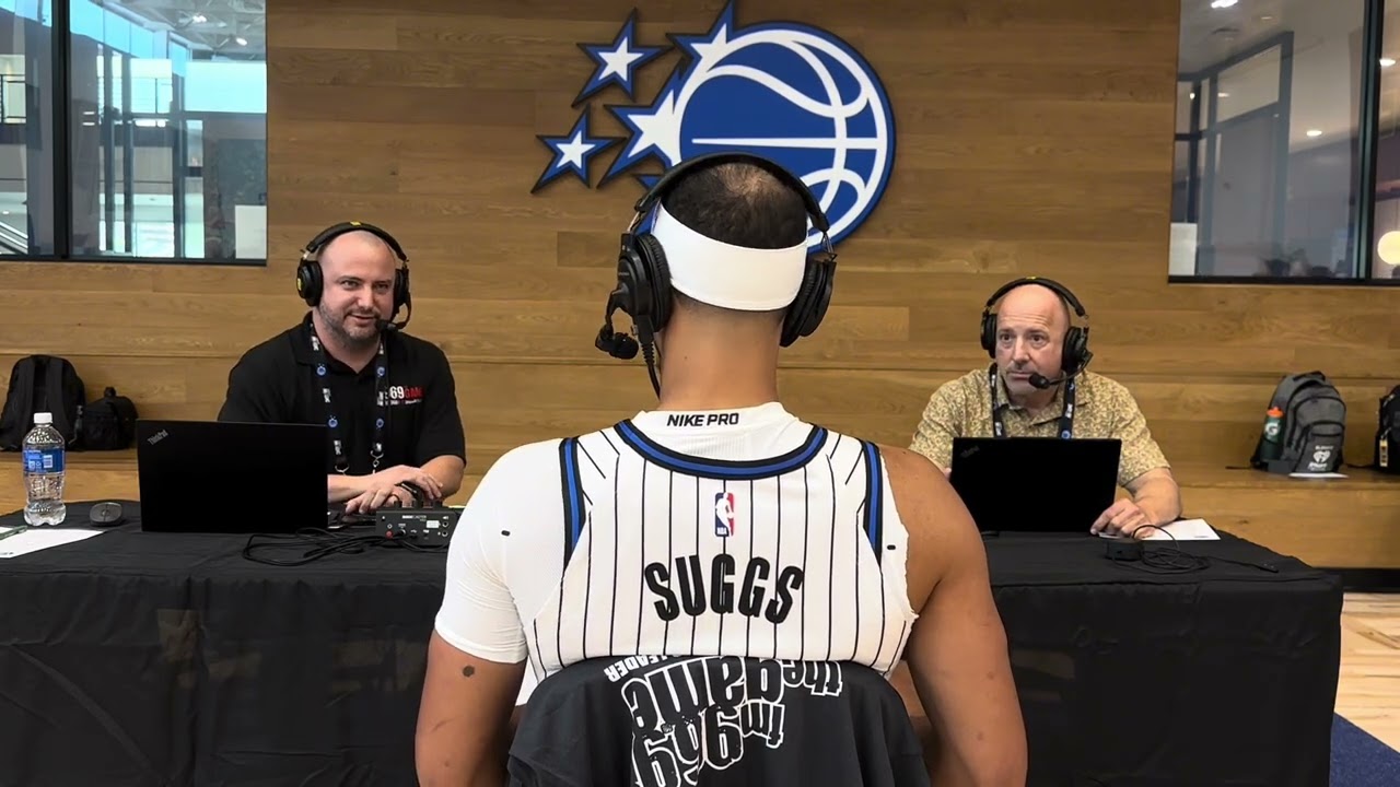 The heart and soul of the Magic Jalen Suggs on ramping up to the start of the '25 season