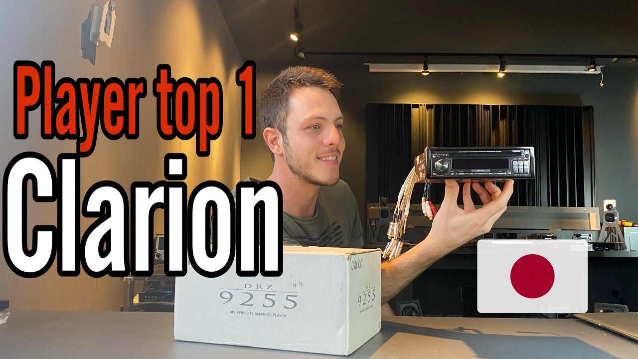 Unboxing cd player Clarion DRZ9255! Top 1 da marca.