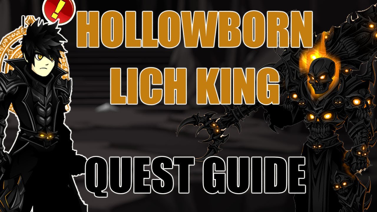 Руководство по заданиям Короля-лича AQW Hollowborn | Задания Лаэ /join hollowdeep Алтарь Каладбол...
