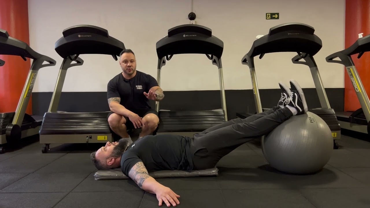 Flexora deitada com a bola - Como executar!