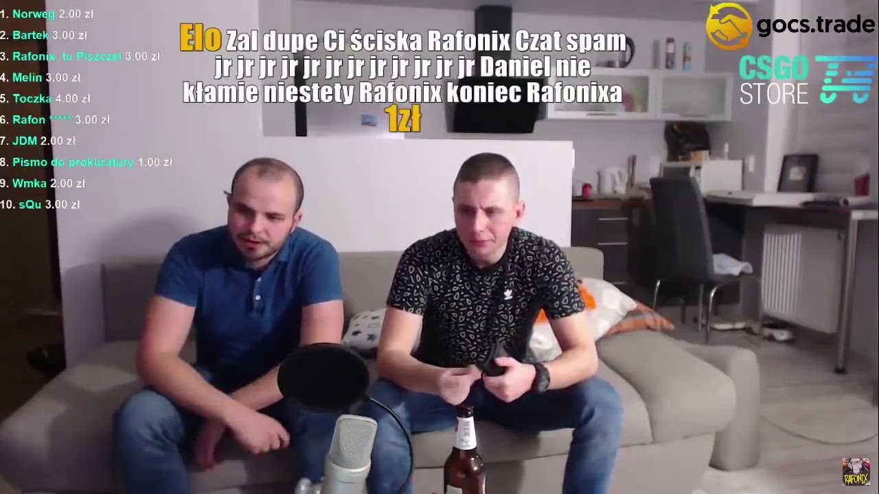 Rafonix wkurwiony