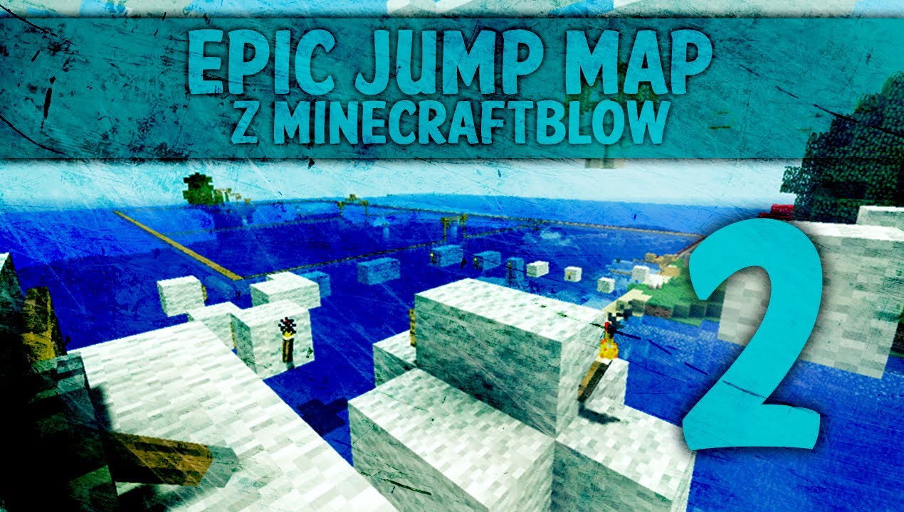 Minecraft 1.4.4: ŚPIEWAJĄCY BLOW?! - Epic Jump Map 2 w/ minecraftblow [#2]