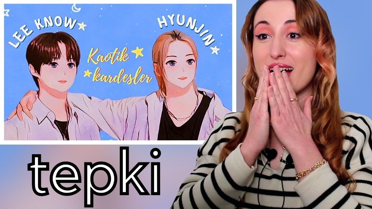 Lee Know & Hyunjin Kaotik Kardeşler✨ Komik Anlar TEPKİ | KPOP TEPKİ | KPOP REACTION - Stray Kids