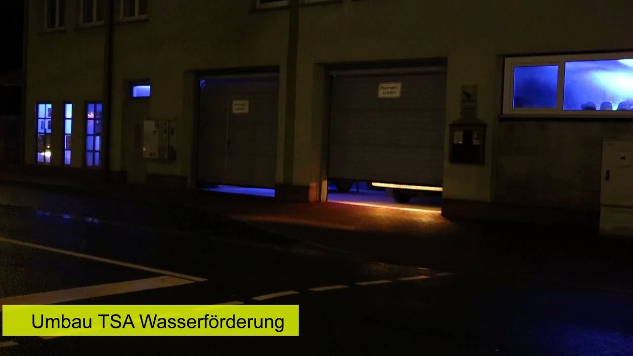 Umbau TSA Wasserförderung Feuerwehr Urphar / Lindelbach