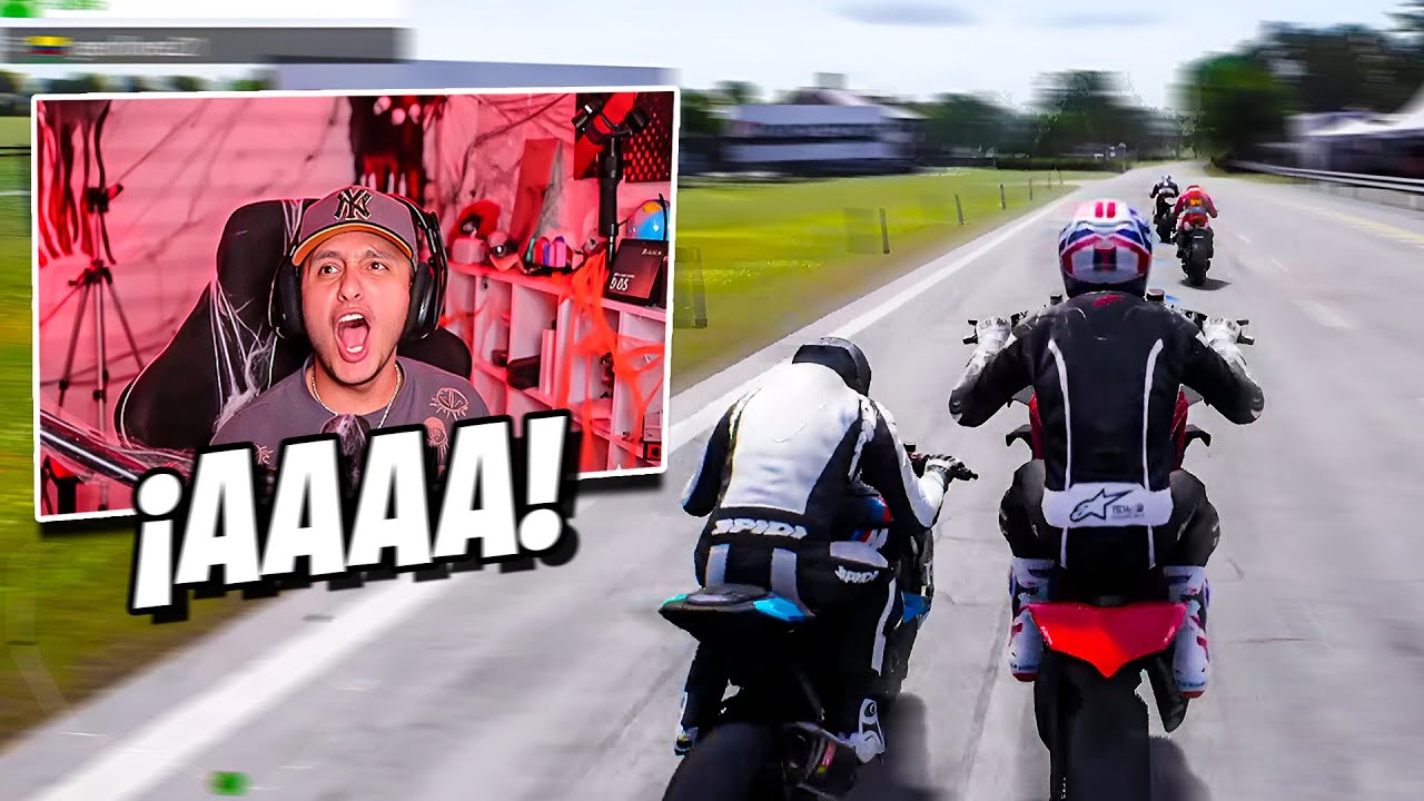 ¿¡QUE TAN DIFICIL ES CORRER EN MOTO!? 😡 - RIDE 5 CON AMIGOS