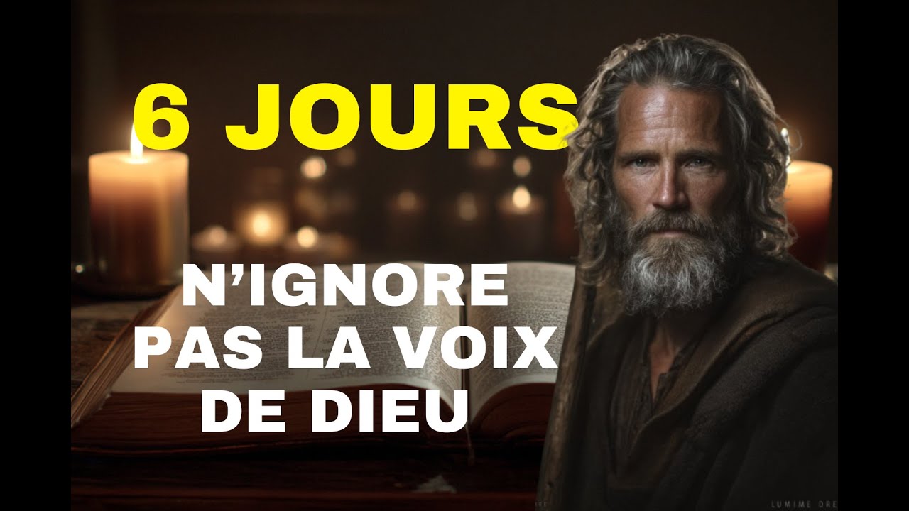 Dans 6 Jours, Ta Vie va Basculer (Ce message est pour toi)