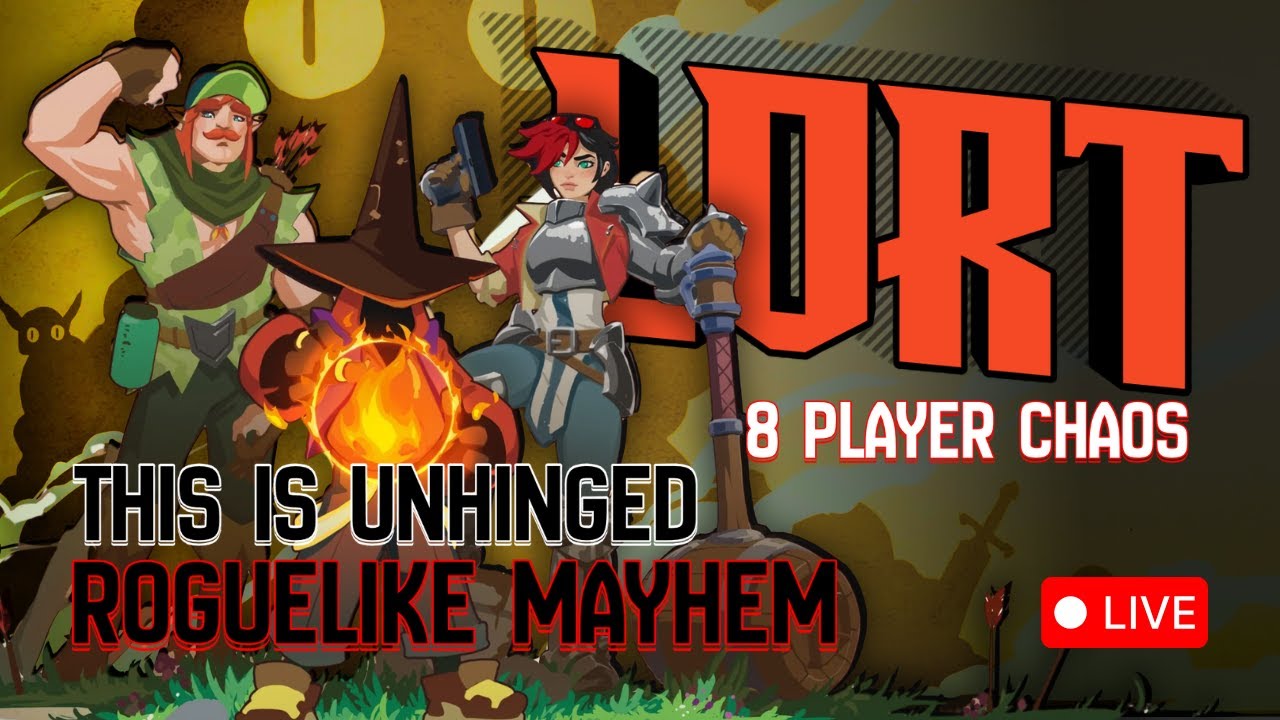 8 Players, Infinite Builds, One Roguelike | LORT Live
