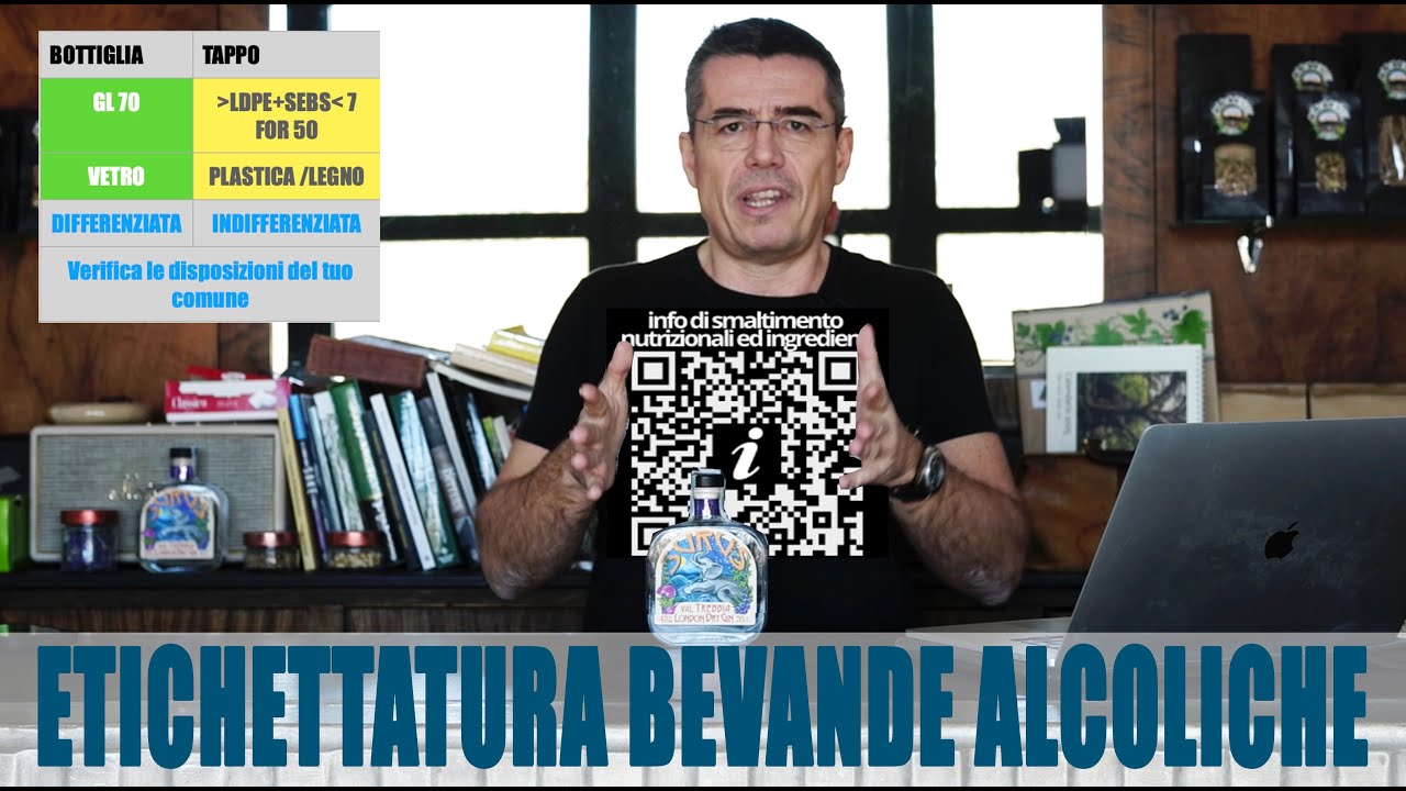 L'etichettatura delle bevande alcoliche.