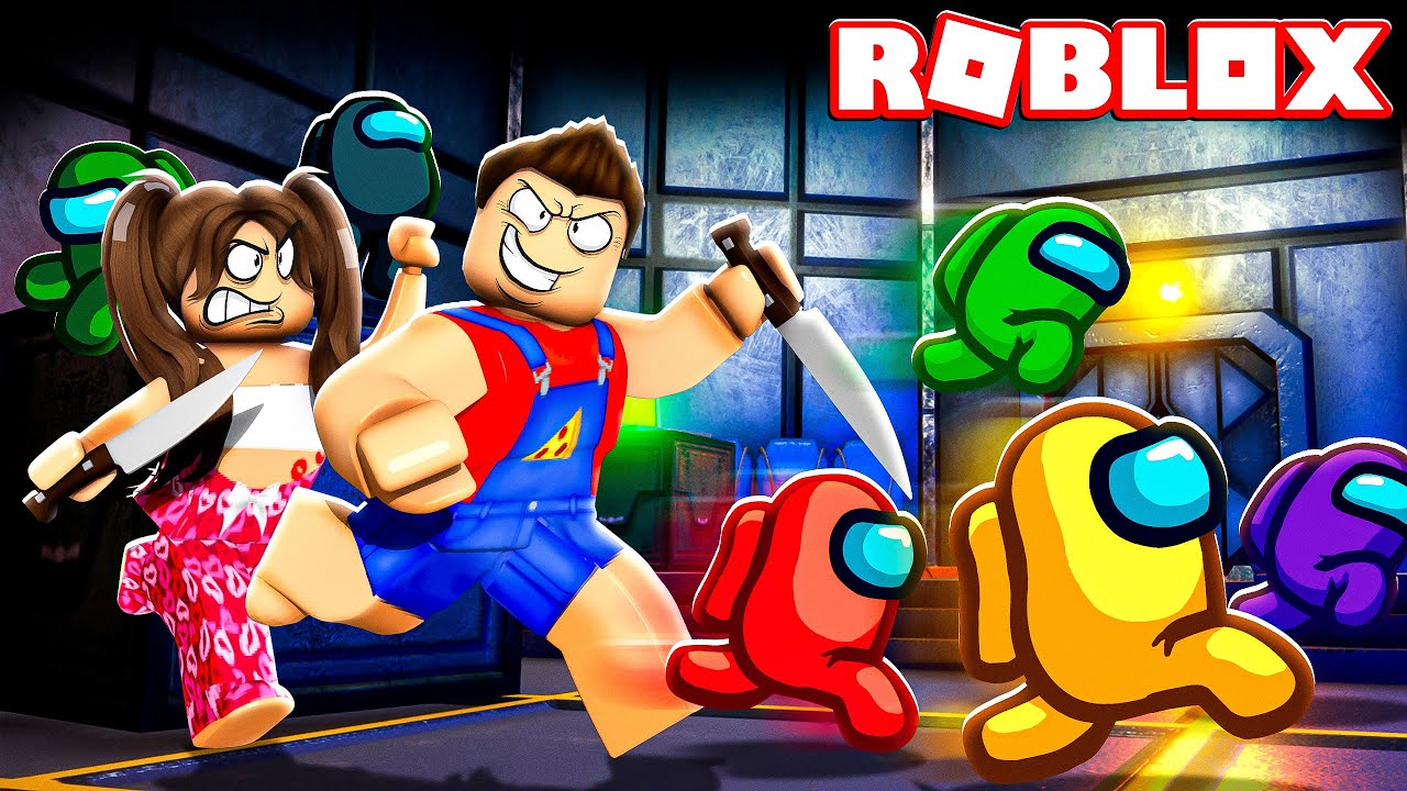 GIOCHIAMO AD AMONG US SU ROBLOX!!