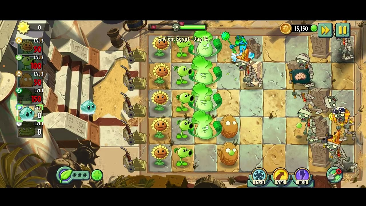 Hitting level 20 in PvZ 2