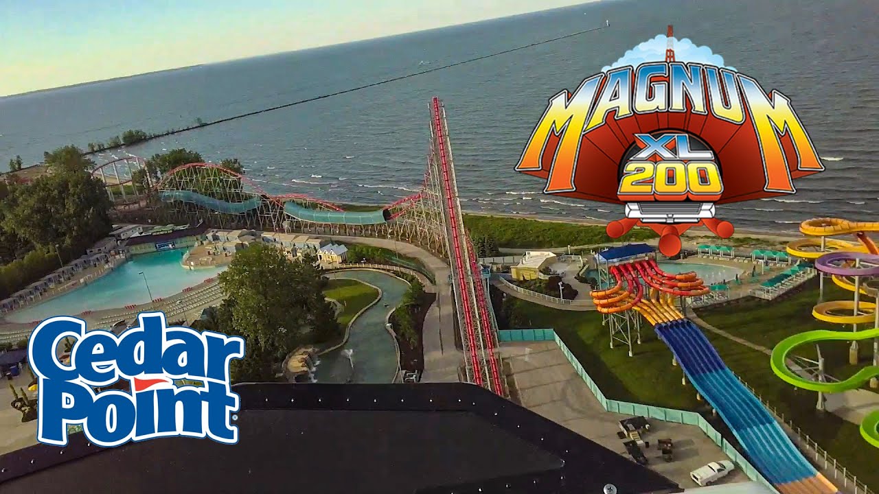 2019 Magnum XL 200 Roller Coaster On Ride Front Row HD POV Cedar Point