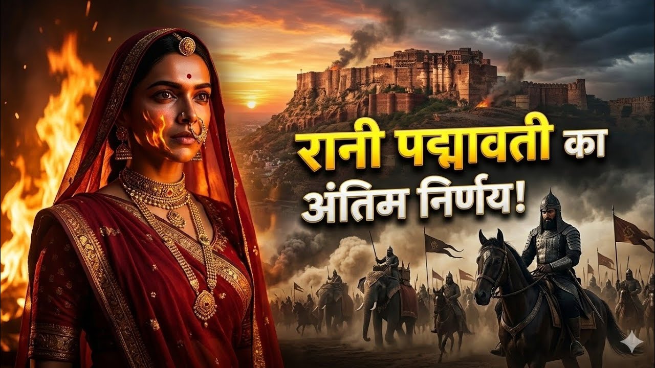 रानी पद्मावती की सच्ची कहानी | चित्तौड़ का युद्ध और जौहर | Real History of Rani Padmavati #padmavati
