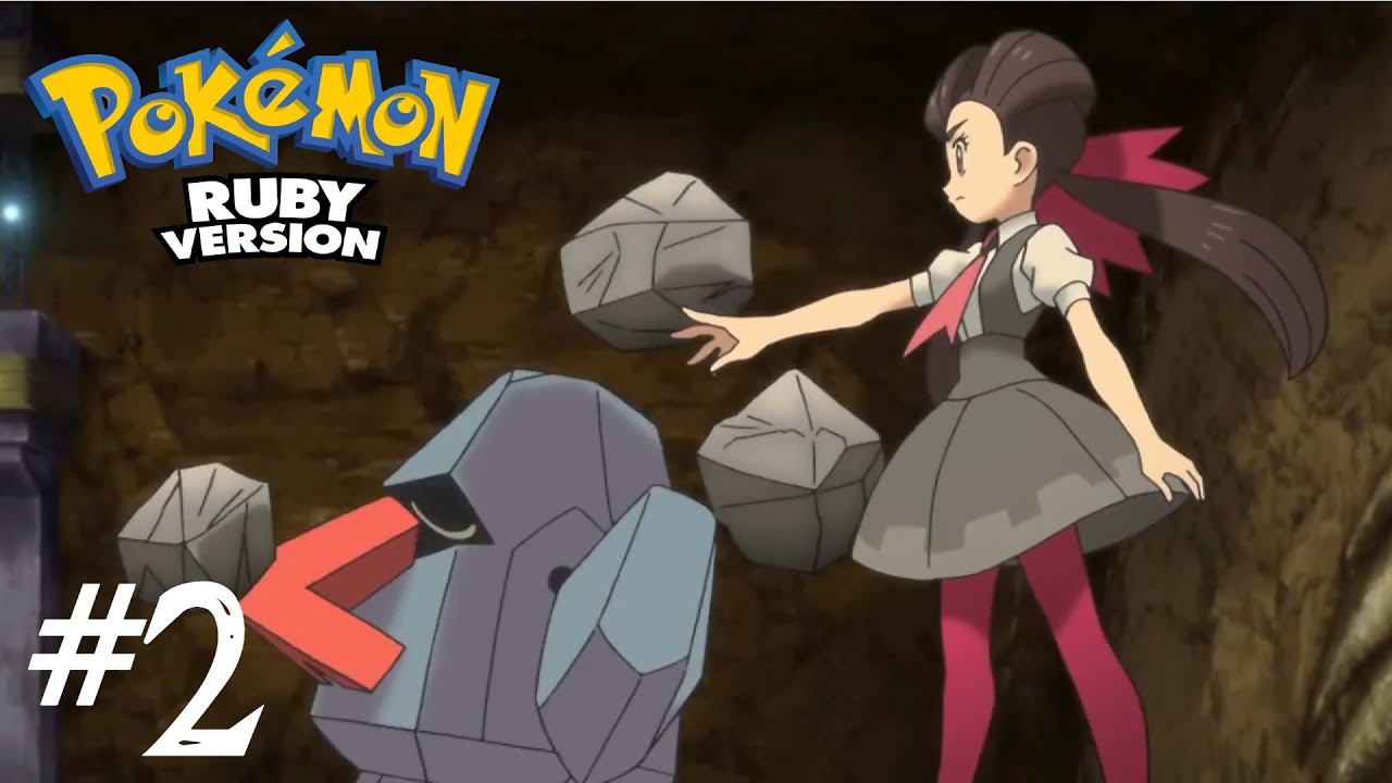 PRIMER LIDER de GIMNASIO... - Pokemon Rubi Nuzlocke #2