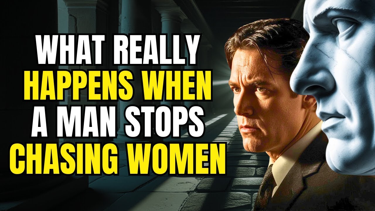 What Really Happens When a Man Stops Chasing Women | STOICISM