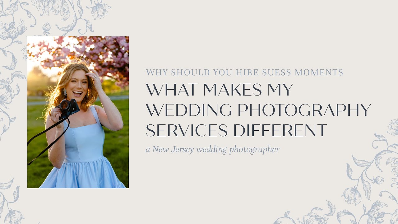 New Jersey wedding photographer | What makes my services different (Suess Moments | Miranda Suess)