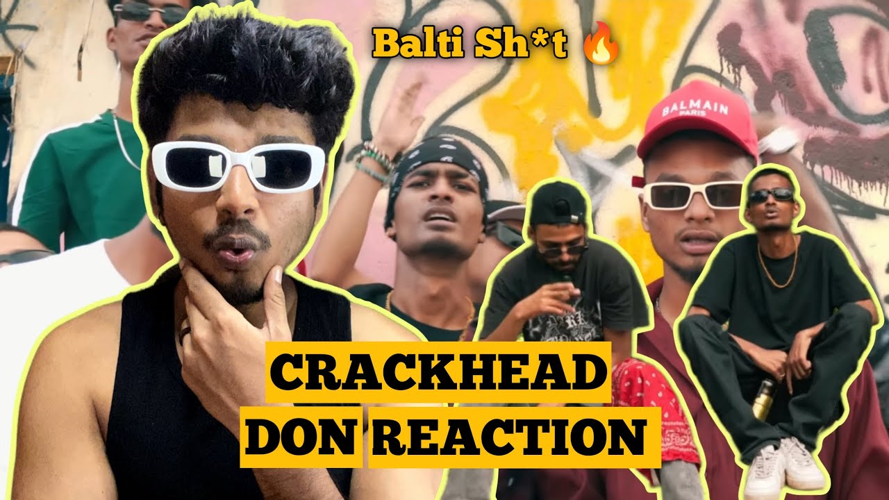 CRACKHEAD - DON (OFFICIAL MUSIC VIDEO ) | PROD. BY YD | REACTION |