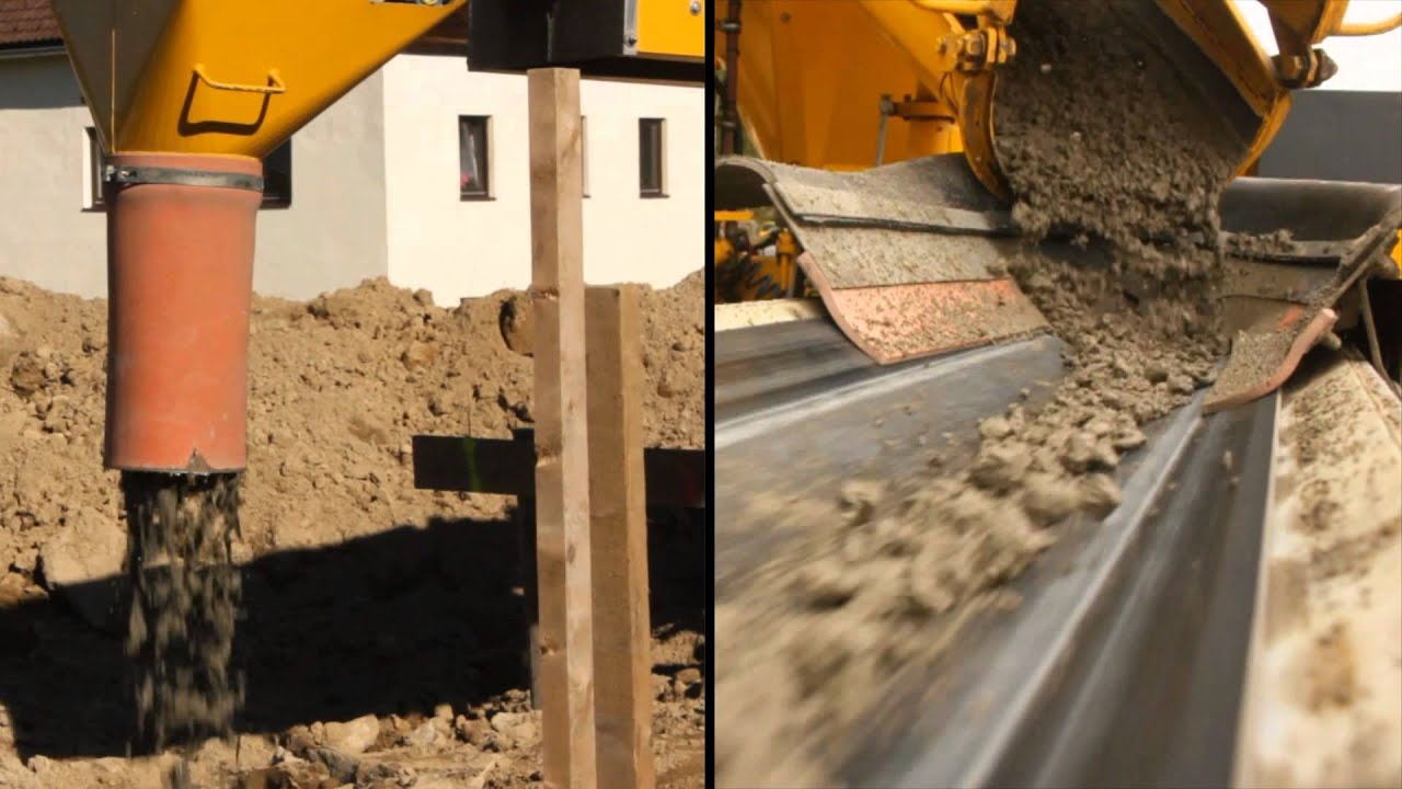 Graf Beton – Teleskopförderband
